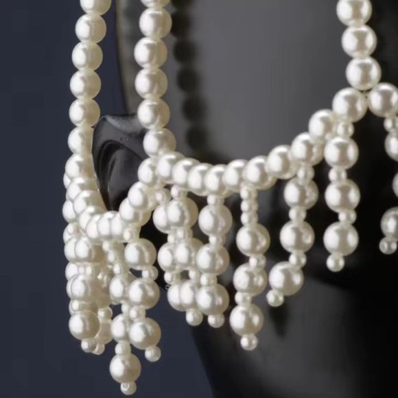 Vintage Elegant Pearl Beaded Headpiece main image 4